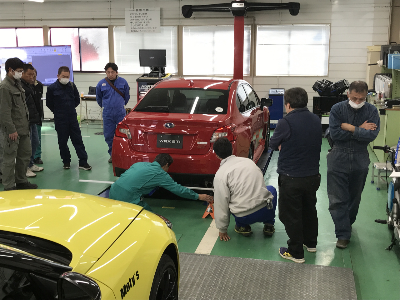 令和5年度高度化車体整備技能講習　車両計測編