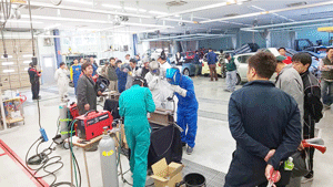 高度化車体整備技能講習 新素材編